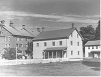 SA0385 - Various buildings, including the rear of the dairy and weave house; the brethren